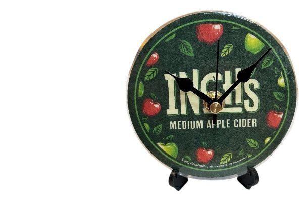 Beer Mats Clocks - Cider