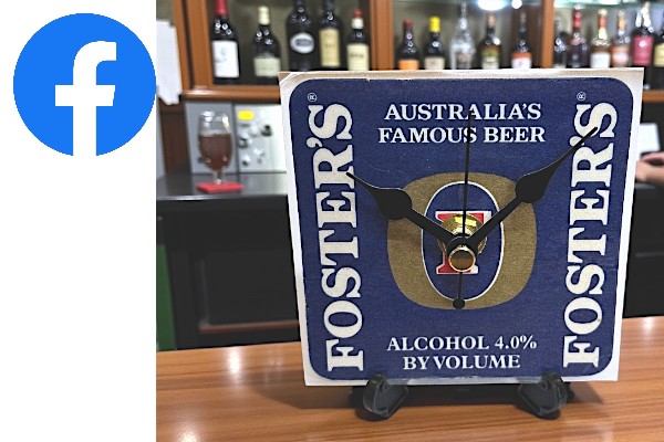 Beer Mat Clocks - Lager