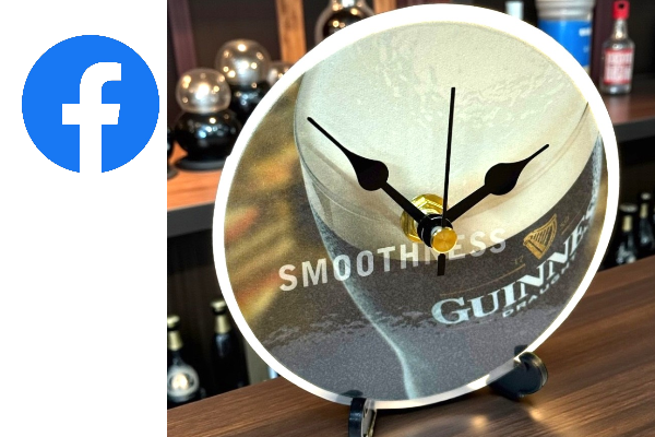 Beer Mat Clocks - Guinness
