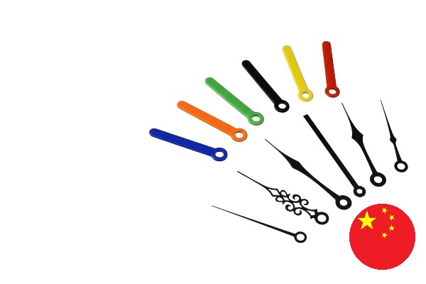 Chinese Shaft Hands 3.6mm & 5.5mm Hand Holes
