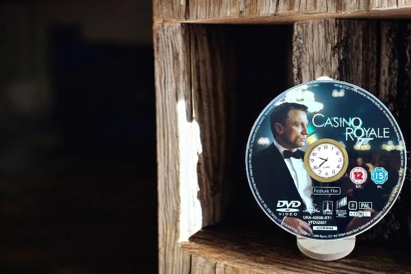 James Bond 007 DVD Clocks