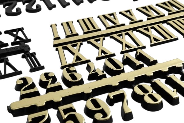 Self Adhesive Clock Numbers Numerals
