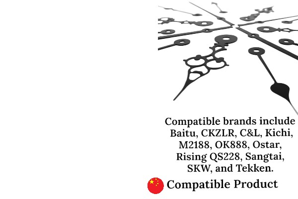 Chinese Shaft Hands 3.6mm & 5.5mm Hand Holes