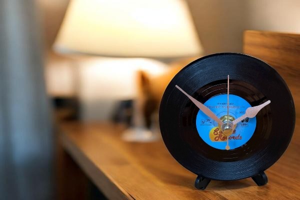 Vinyl Record Clocks