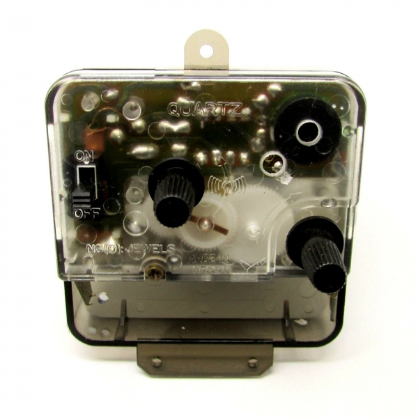 New Replacement Korea Quartz Alarm Clock Movement Mechanism Motor On/Off Switch