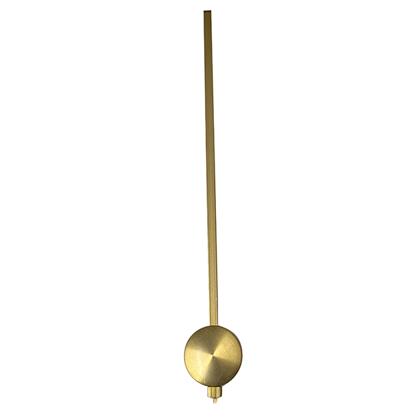CP11 Details about   Brass French Clock Pendulum & Steel Rod Length 230mm Bob Ø35mm Clocks 