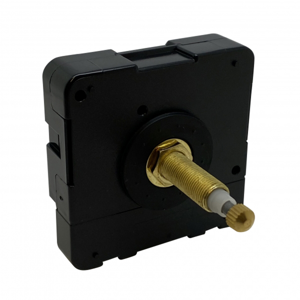 New Quartz High Torque Non Ticking Clock Movement Mechanism 30mm Shaft