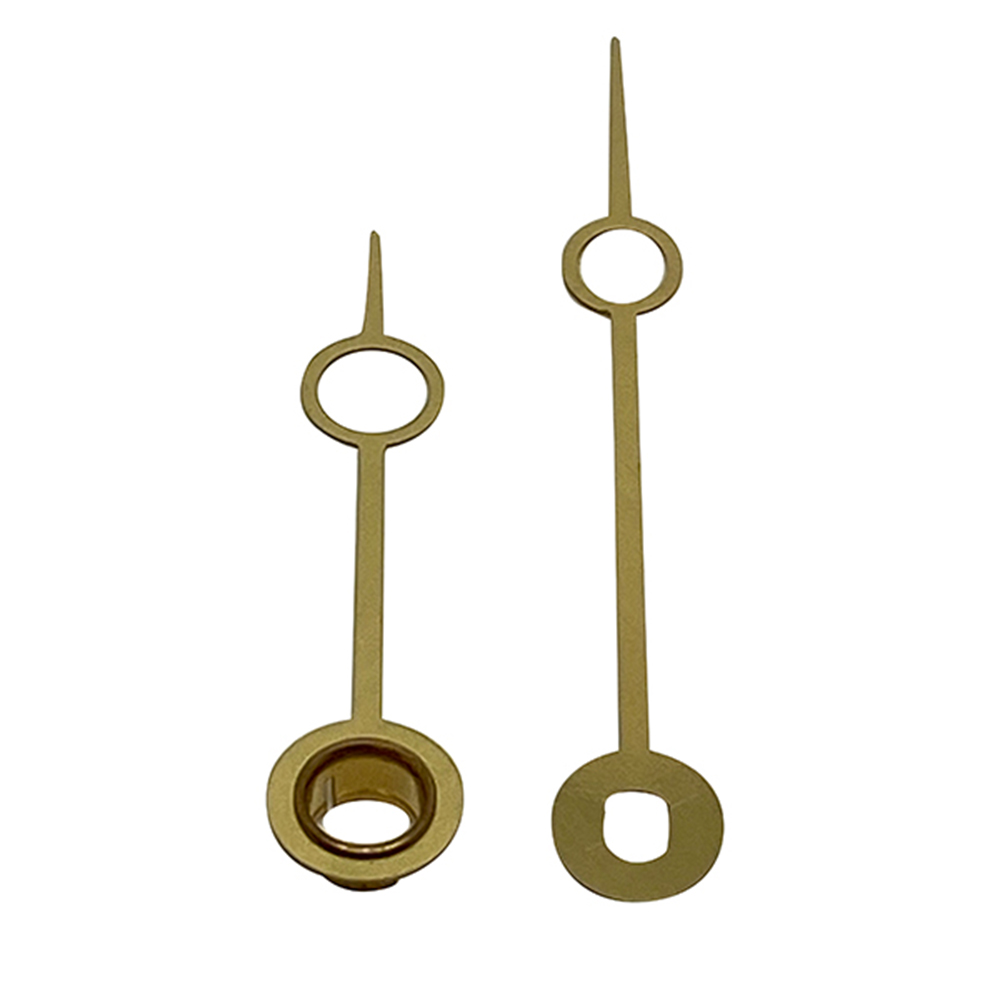 New Replacement Quartz UTS Hermle Kienzle Junghans Euroshaft Metal Clock Hands - 30mm Gold