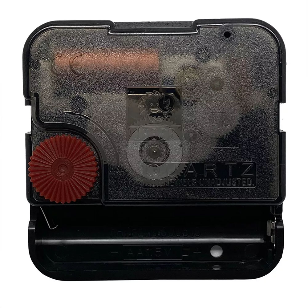 Quartz Diamond A1 Ticking Clock Movement Mechanism – Replacement Motor – Black