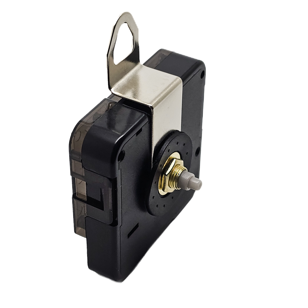 6168 Quartz Ticking Clock Replacement Movement Mechanism - Black