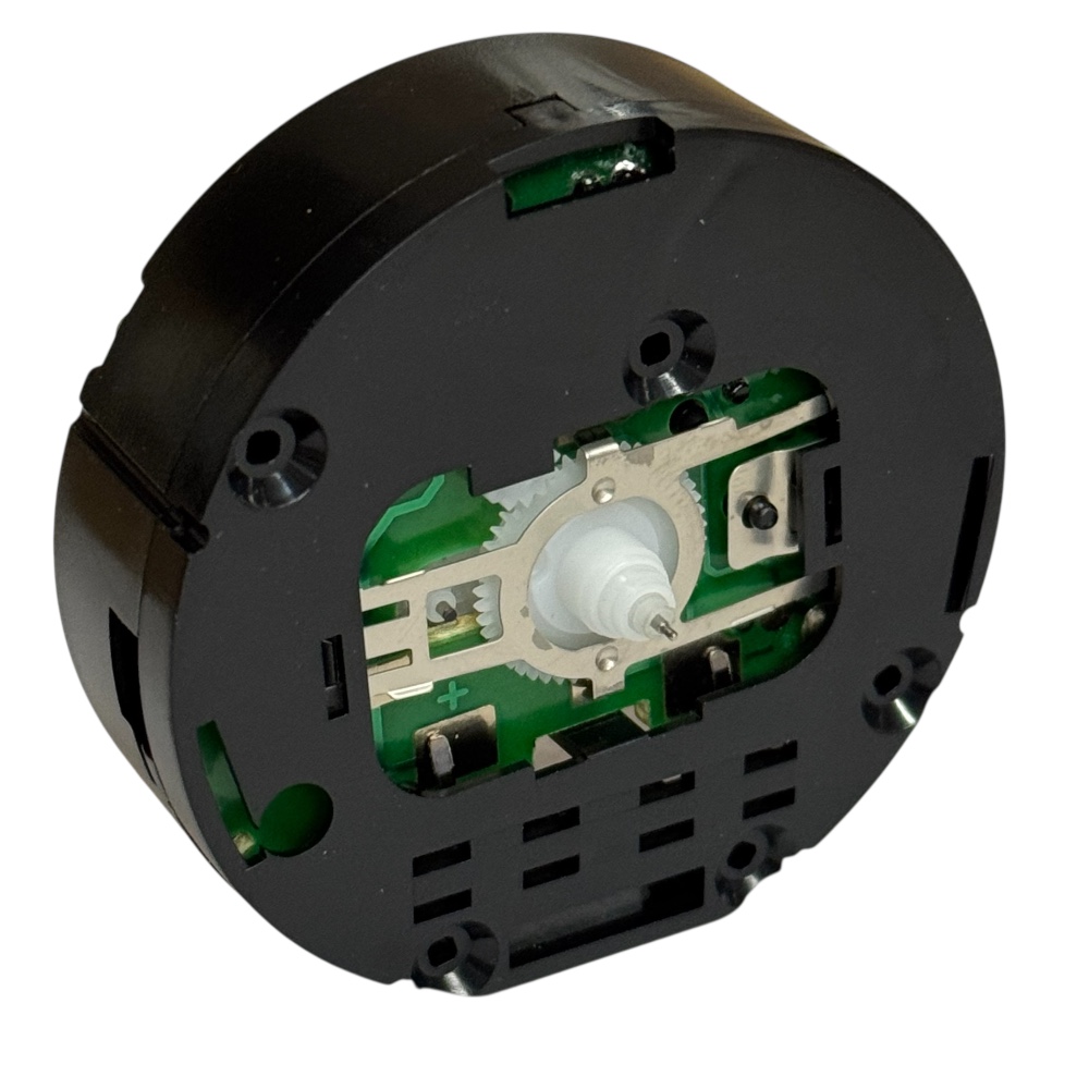 New Replacement German Round NEF Quartz Alarm Carriage Clock Movement 7mm Shaft