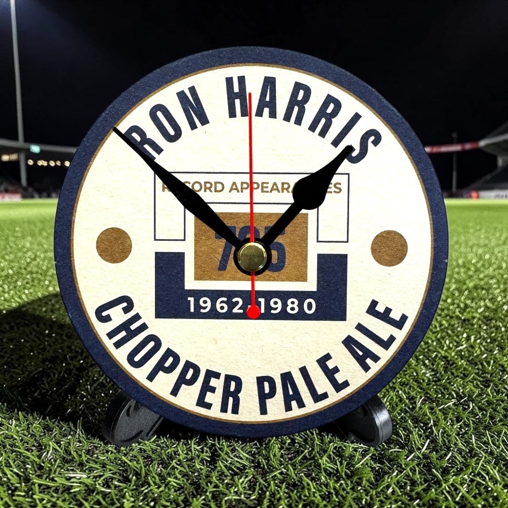 Chelsea Novelty Upcycled Beer Mat Clocks With Display Stand – Ron Harris