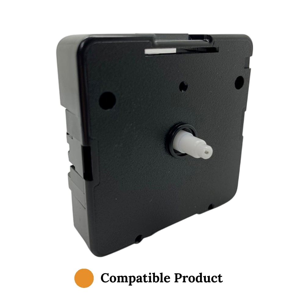 New Replacement UTS Quartz German Plastic Shaft Movement Mechanism Motor (11mm Shaft - Clock Faces Up to 2mm Thick)