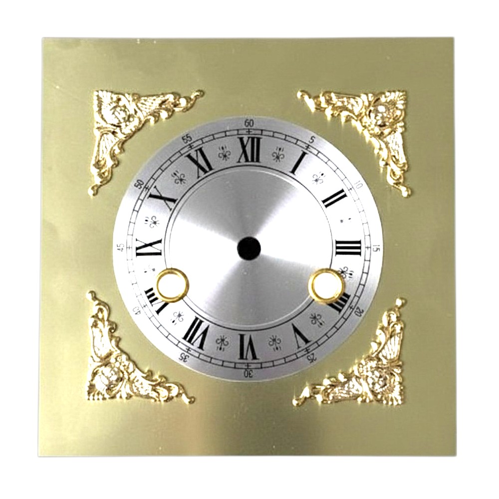 31 Day Gold Metal Clock Dial Face