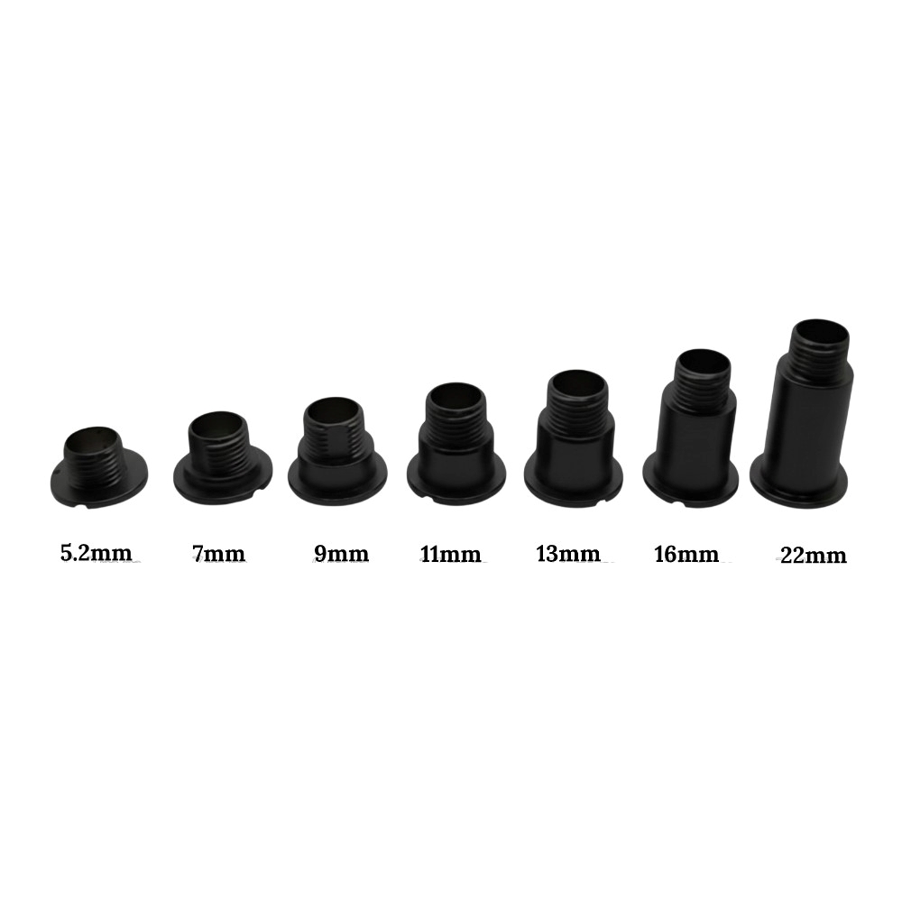 UTS German Quartz Black Fixing Nut Compatible With UTS, Hermle, Hechinger, and Junghans Clock Movements