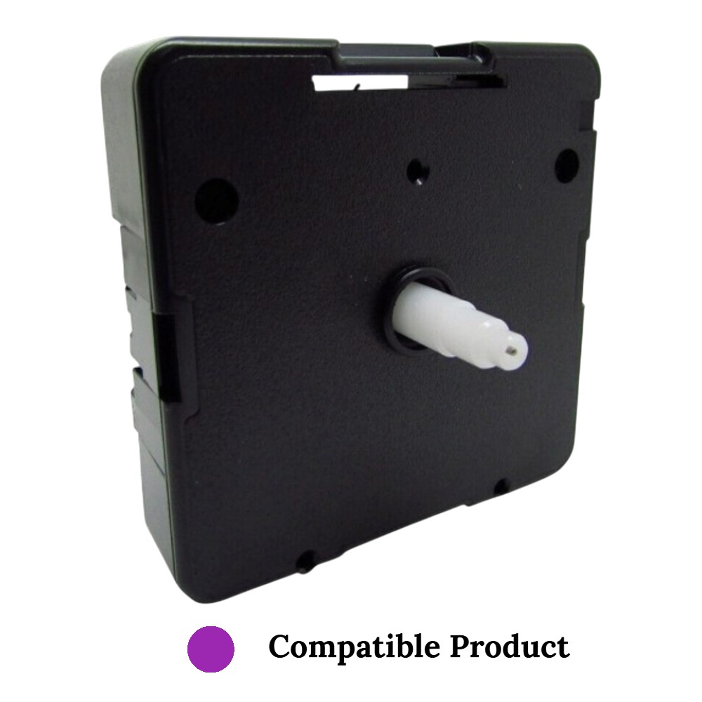 UTS German Quartz High Torque Plastic Shaft Mechanism - 15mm Shaft Length