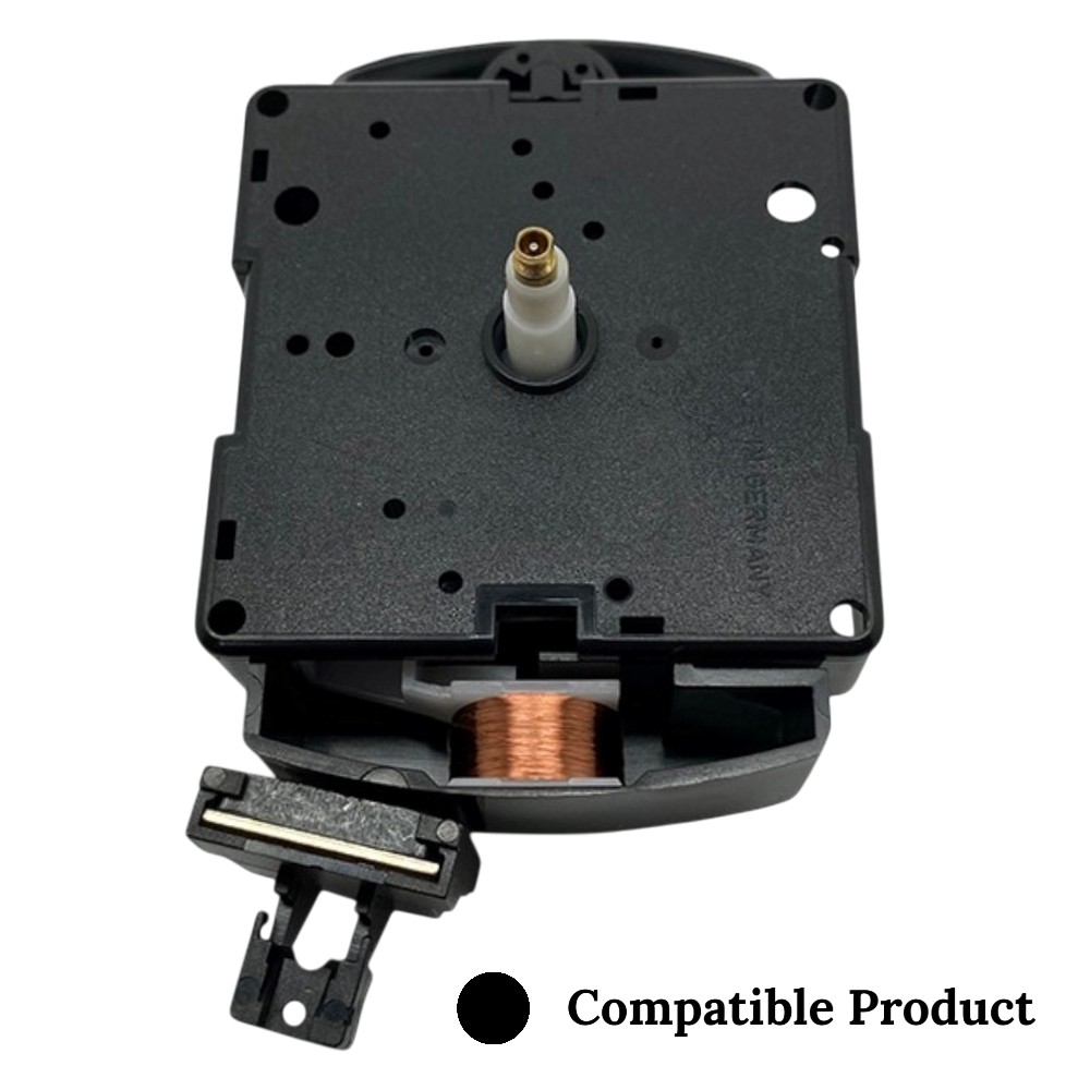 UTS German Standard Quartz UTS Euroshaft Pendulum Clock Mechanism - 16mm Shaft