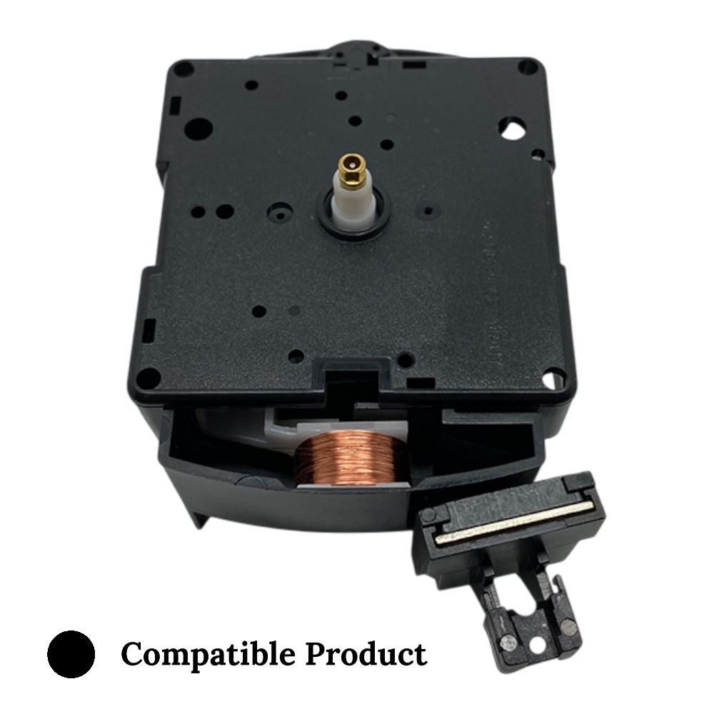 UTS German Standard Quartz UTS Euroshaft Pendulum Clock Mechanism - 11mm Shaft