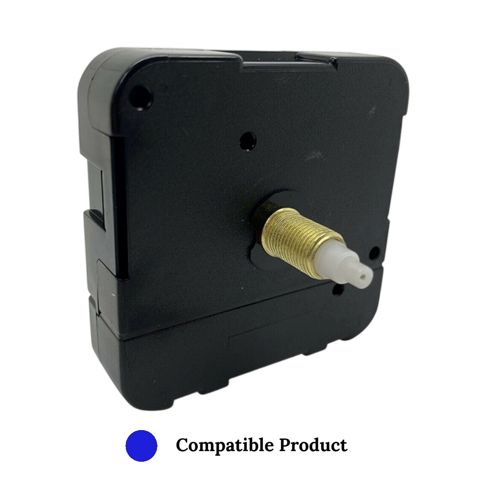 High Torque Quartz Japanese Press Fit Clock Mechanism - Medium 11mm Thread