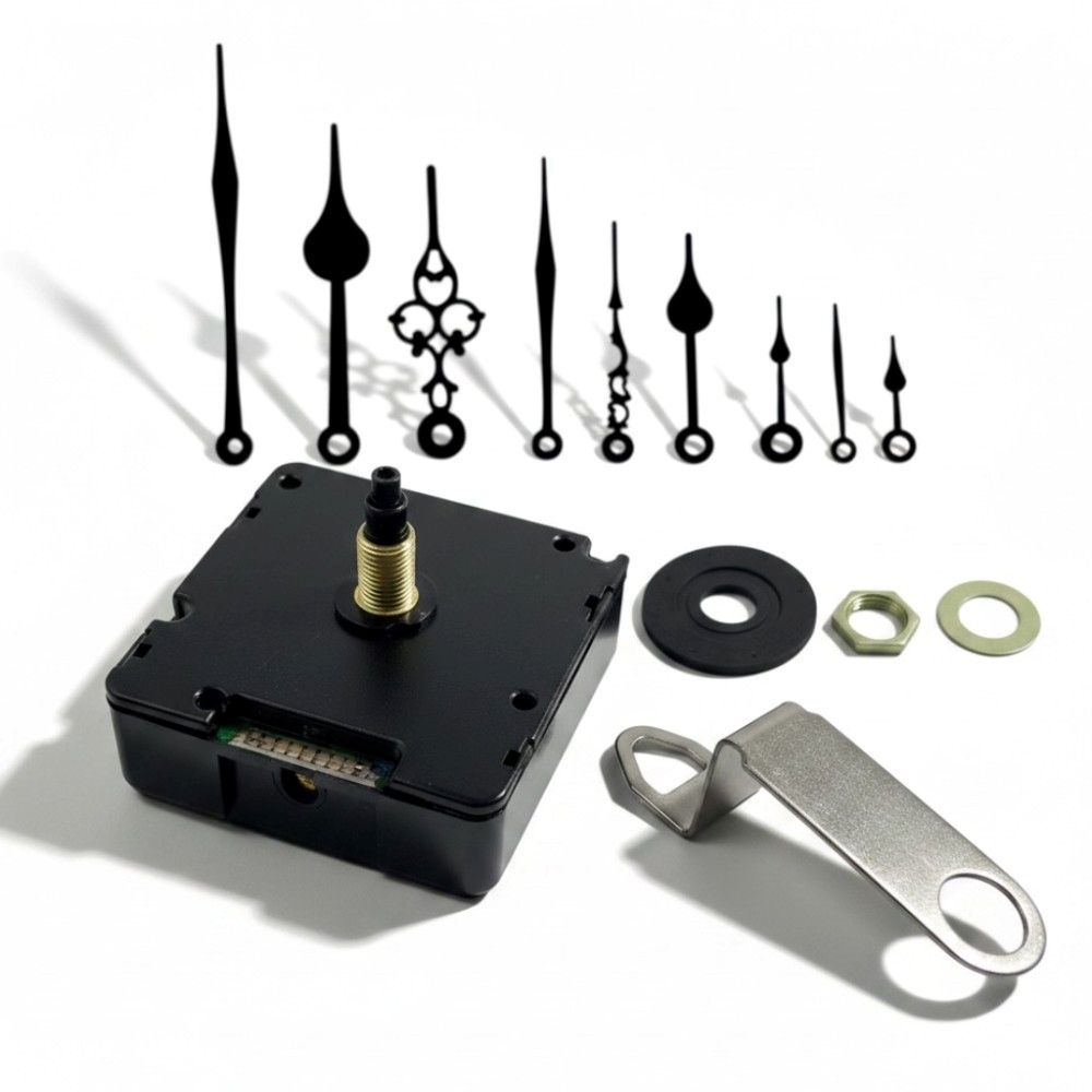 Radio Controlled Ticking Quartz Clock Movement Mechanism With Metal Hands – Sheng Bang HD-1668