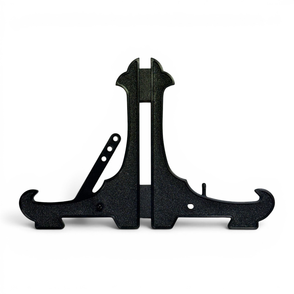 Black Plastic Clock Stand - 3 Inch