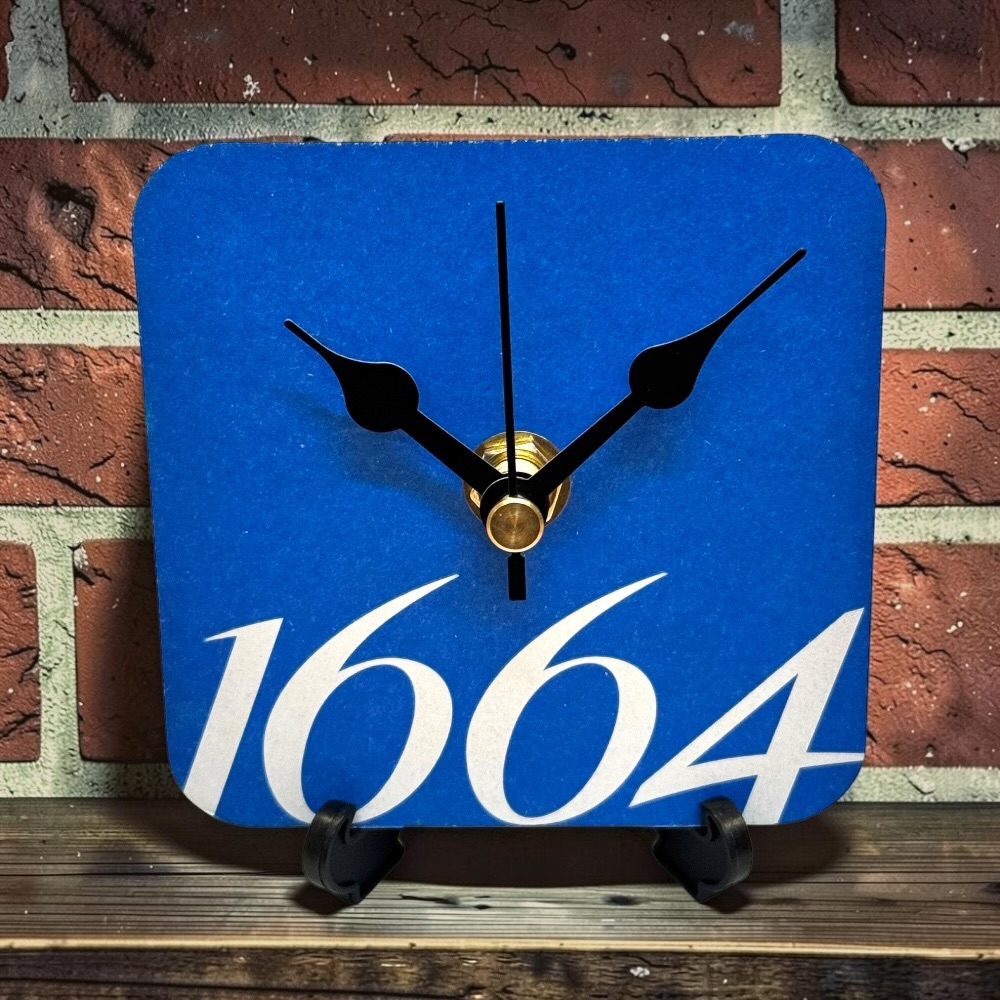 Novelty Beer Mat Clocks With Display Stand – Kronenbourg 1664 - 04