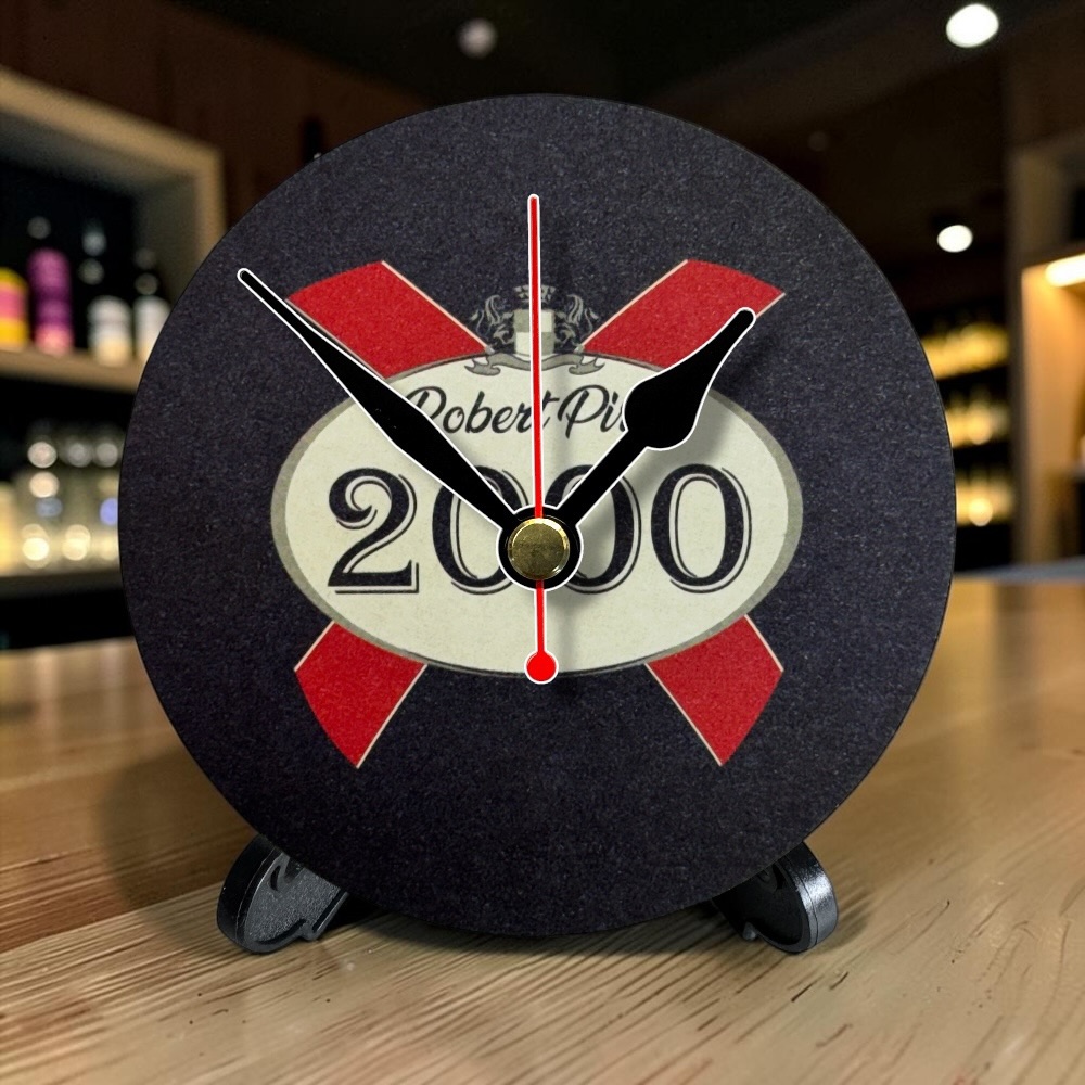 Arsenal Novelty Upcycled Beer Mat Clocks With Display Stand – Robert Perez