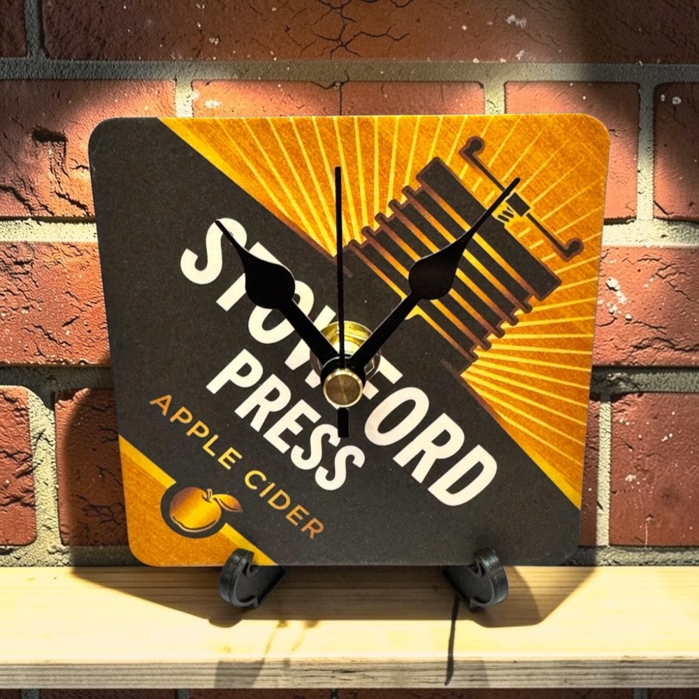 Novelty Beer Mat Clocks With Display Stand – Stowford Press