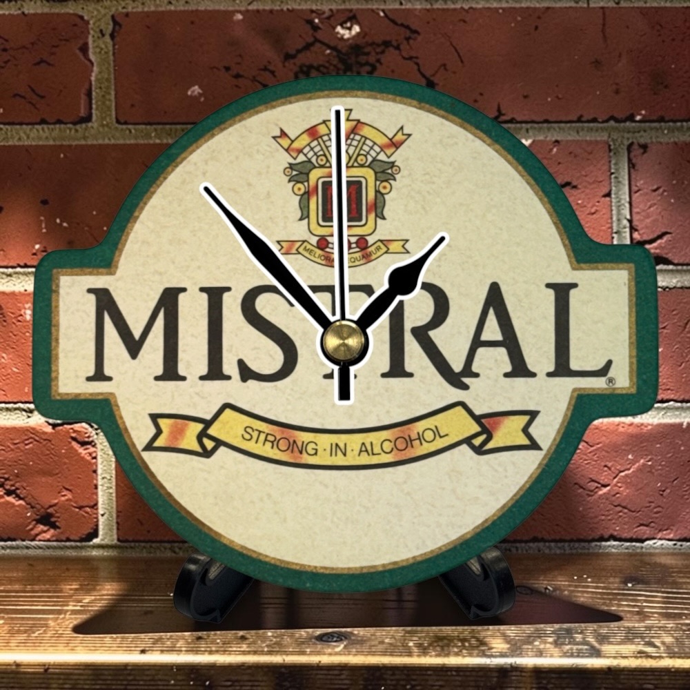 Novelty Beer Mat Clocks With Display Stand – Mistral