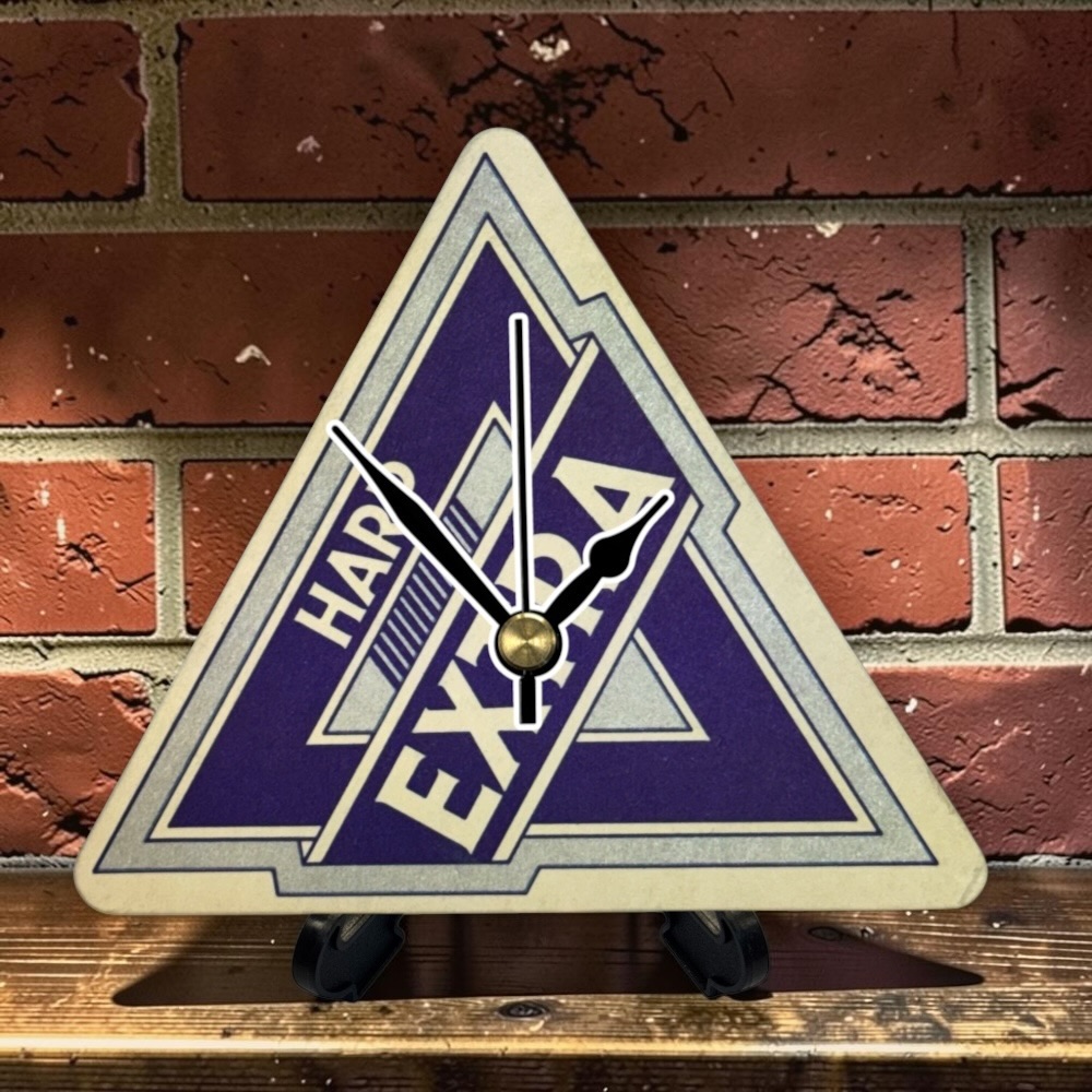 Novelty Beer Mat Clocks With Display Stand – Harp 07
