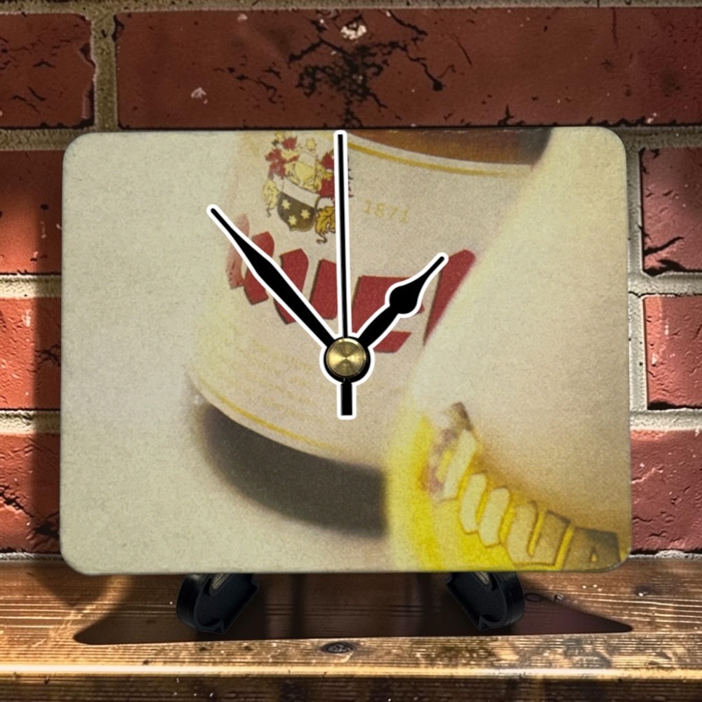 Novelty Beer Mat Clocks With Display Stand – Duvel