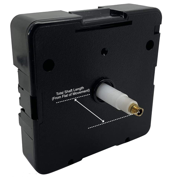 How to measure a clock shaft