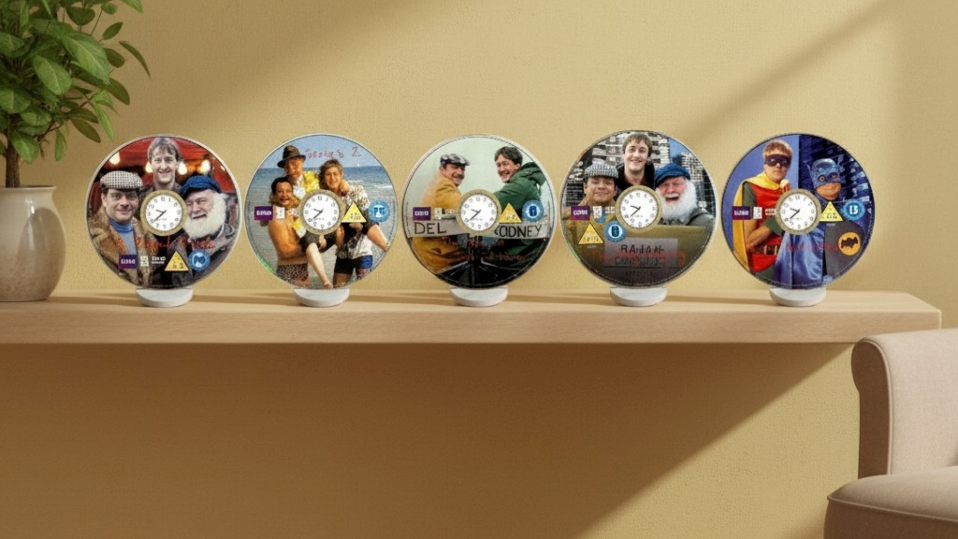 Only Fools And Horses DVD Clocks