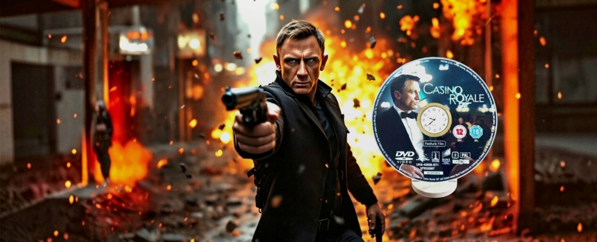 James Bond DVD Clocks